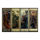Alphonse Mucha La Lune Et Les Étoiles