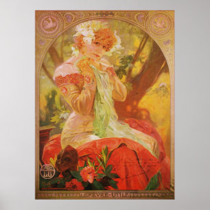 Poster Alphonse Mucha LeFevre Utile
