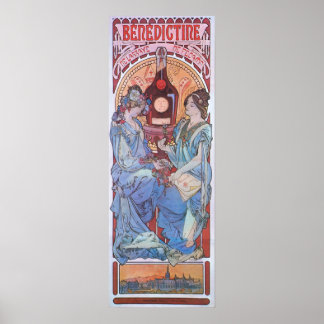 Poster Alphonse Mucha. Lorenzaccio, 1896