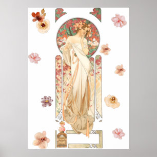 Poster Alphonse Mucha - Sylvanis Essence Lithographie