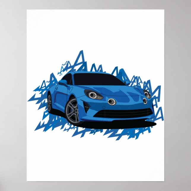 Poster Alpin (Devant)