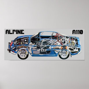 POSTER ALPINE A110
