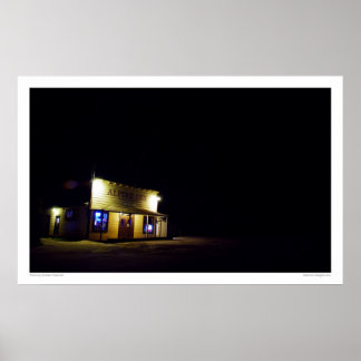 Poster Alpine Inn (couleur)