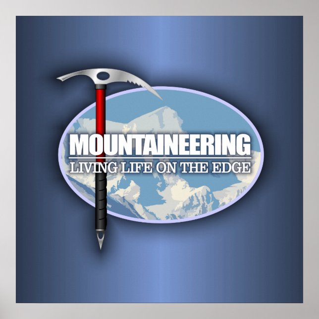 Poster Alpinisme (Devant)
