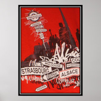 Poster Alsace -