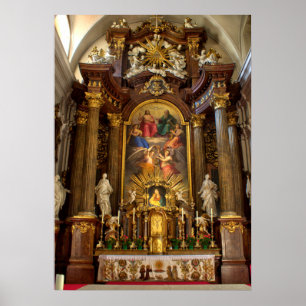 Poster Altar Alserkirche Vienne Autriche