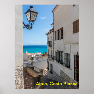 Poster Altea, Coût Blanca, Espagne