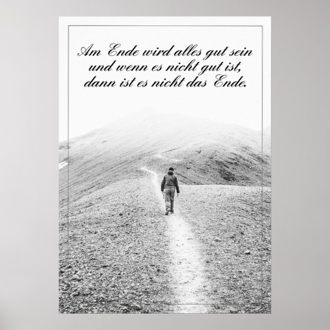 Poster Am Ende avec alles gut sein (Devant)