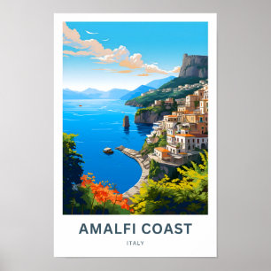 Poster Amalfi Coast Italie Imprimer