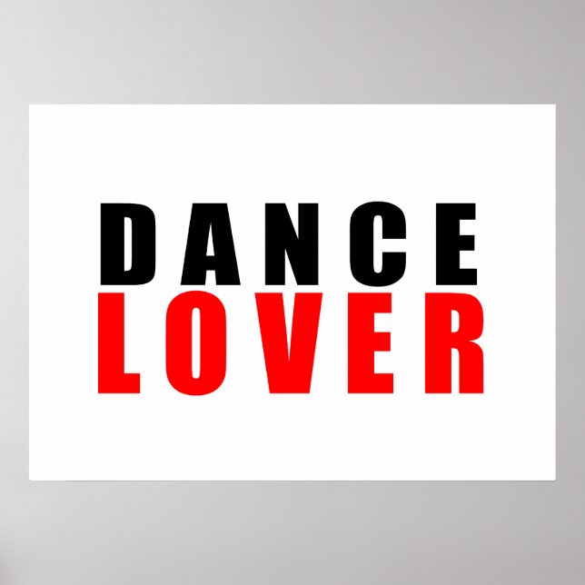 Poster Amant de danse (Devant)