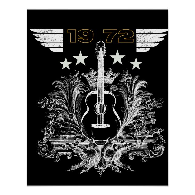 Poster amant guitare (Devant)