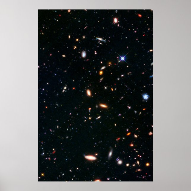 Poster amas de galaxies Abel (Devant)