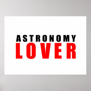 Poster Amateur d'astronomie