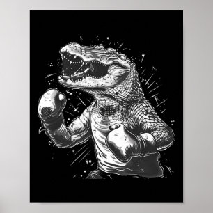 Poster Amateur de poulpe boxeur Océan Créature marine Kic