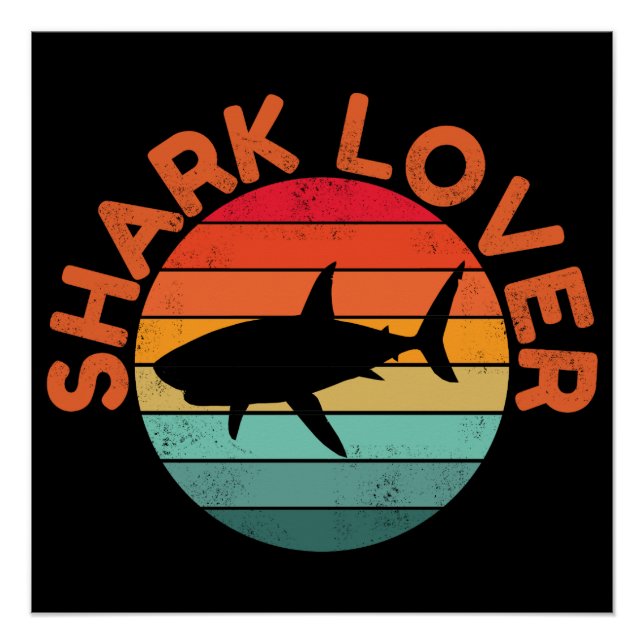 POSTER AMATEUR DE REQUIN (Devant)