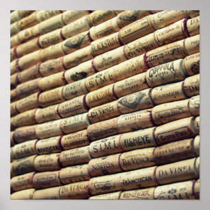 Poster Amateur de vin