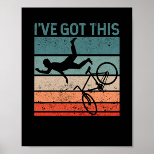Poster Amateur de VTT Funny MTB downhill moker