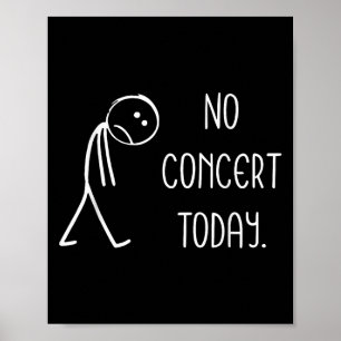 Poster Amateurs de concerts de musique de personnages bât
