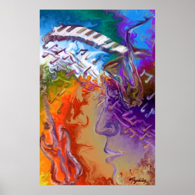 Poster Amateurs de musique (Devant)