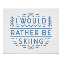 Amateurs de ski amusant skieurs skieurs esthétique