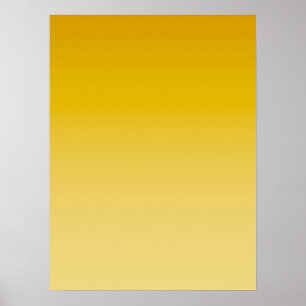 Poster AMBIANCE PRINTEMPS – Jaune doux clair à profond