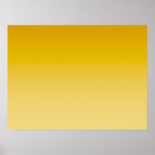 Poster AMBIANCE PRINTEMPS – Jaune doux clair à profond