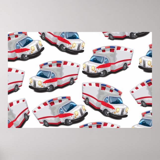 Poster Ambulance (Devant)