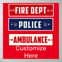 Ambulance de police des incendies Thunder_Cove