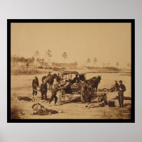 Ambulance Drill près de Brandy Station, VA 1864