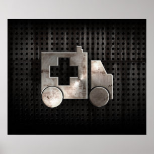 Poster Ambulance robuste