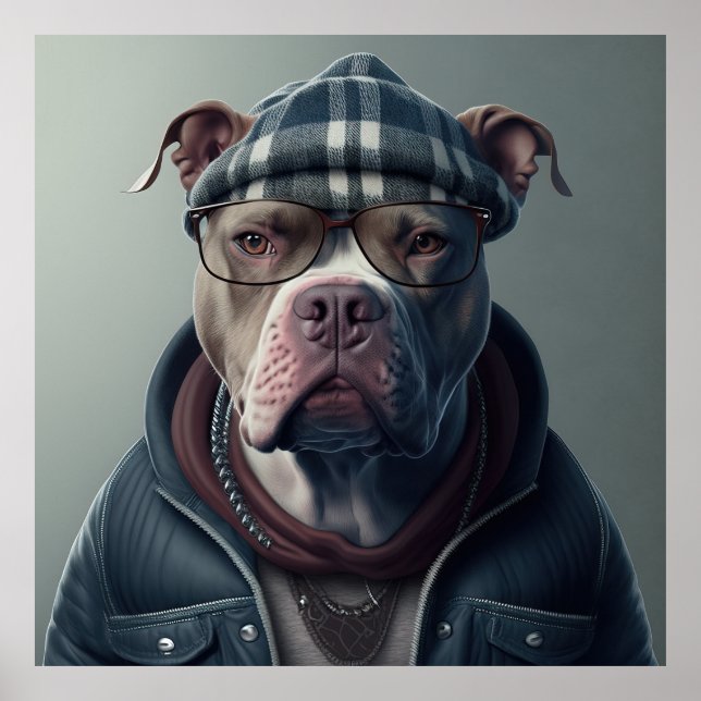 Poster américain de Chien à tête haute (Devant)