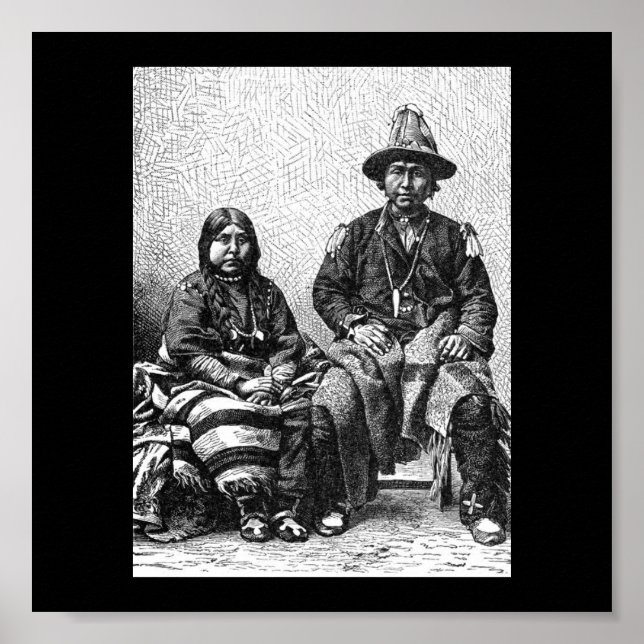 Poster américain indien (Devant)