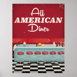 Poster américain Retro