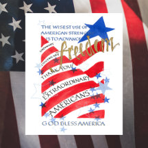 AMÉRICAINS EXTRAORDINAIRES POUR LA LIBERTÉ, DRAPEA