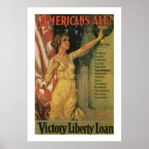 Poster Américains tous