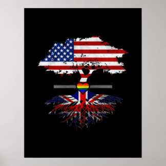 Poster American Cultivé Britanniques Racines Gay Heart LG