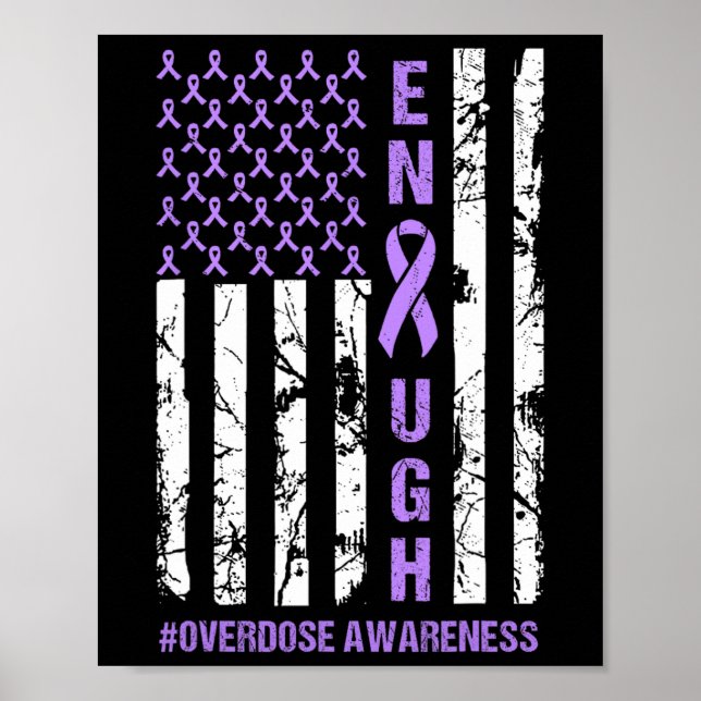 Poster American Flag Assez Endoverdose International Awa (Devant)