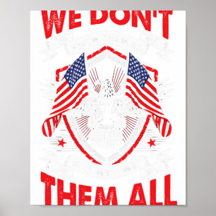 Poster American Flag Freedom Love For Your Country Patrio