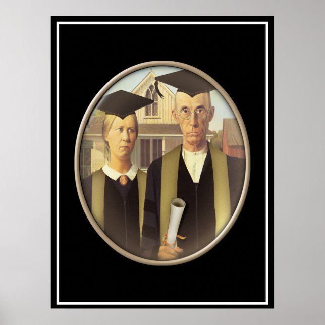 Poster American Gothic Graduate Cameo (Devant)
