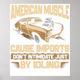 Poster American Muscle