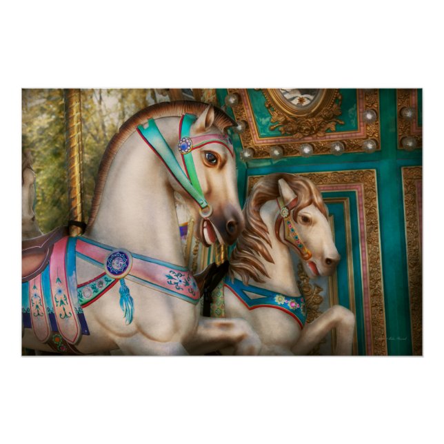 Poster Americana - Beautés du carrousel (Devant)