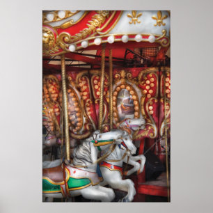 Poster Americana - le carrousel