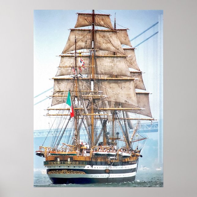 Poster Amerigo Vespucci (Devant)