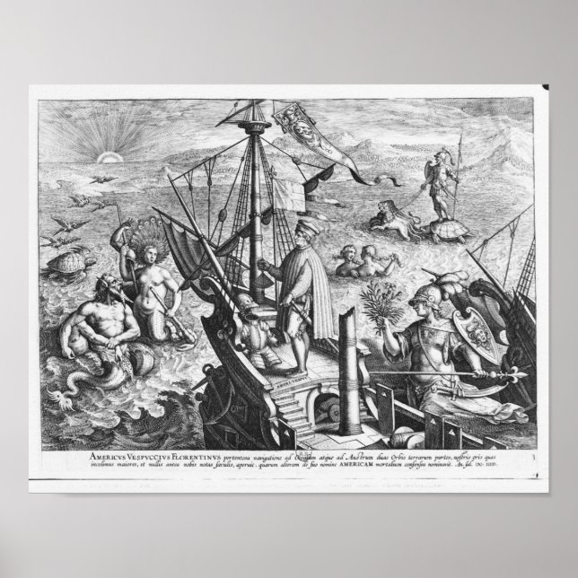 Poster Amerigo Vespucci (Devant)
