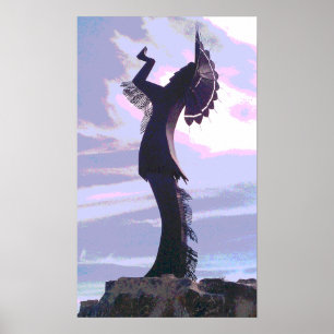 Poster amérindien