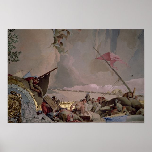 Poster Amérique, détail de la gloire de l'Espagne II (Devant)
