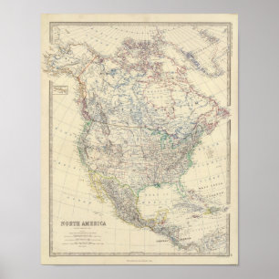 Poster Amérique du Nord 22