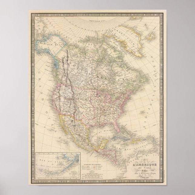 Poster Amérique du Nord 44 (Devant)