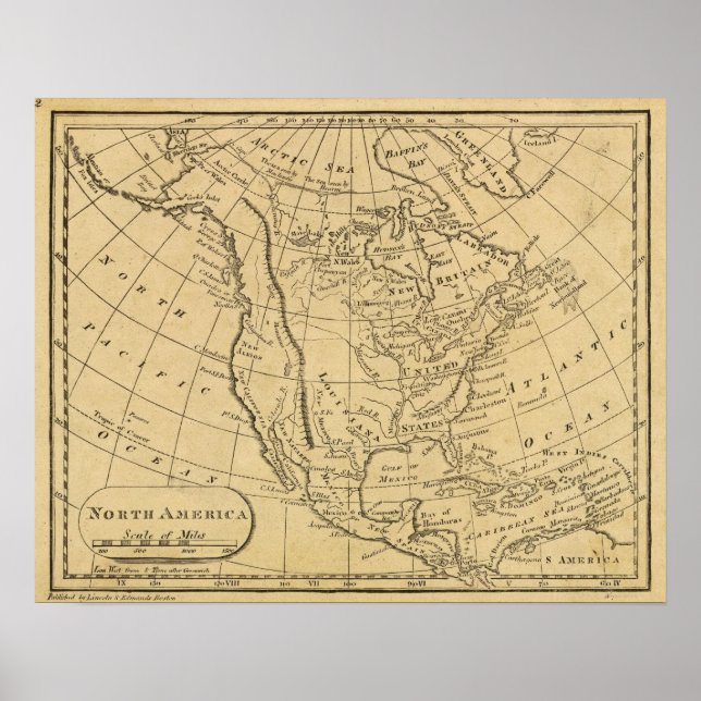 Poster Amérique du Nord 45 (Devant)