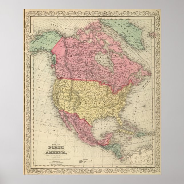 Poster Amérique du Nord 8 (Devant)